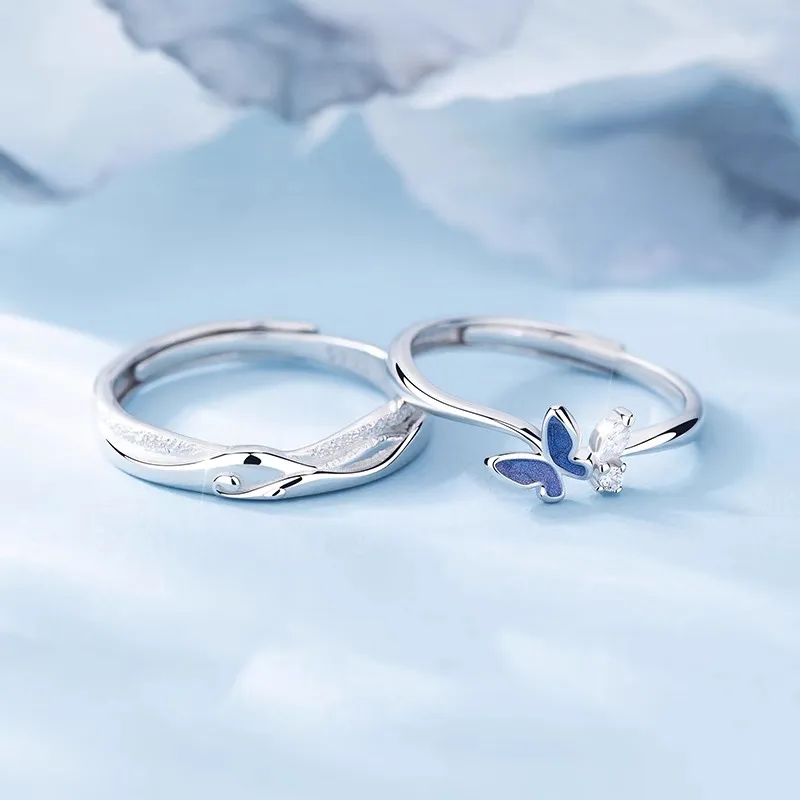 Zocai 999 Fine Silver Rings Unisex-6