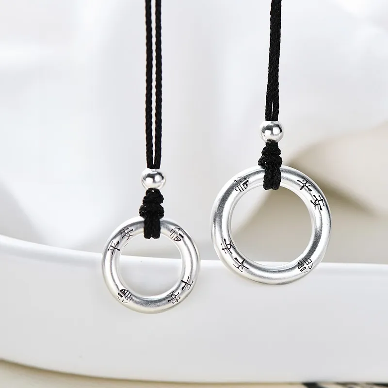 Zocai S999 Fine Silver Pendants Unisex-10