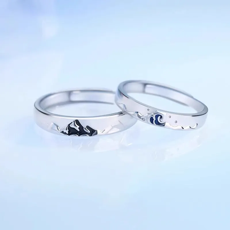 Zocai S999 Fine Silver Rings Unisex-7