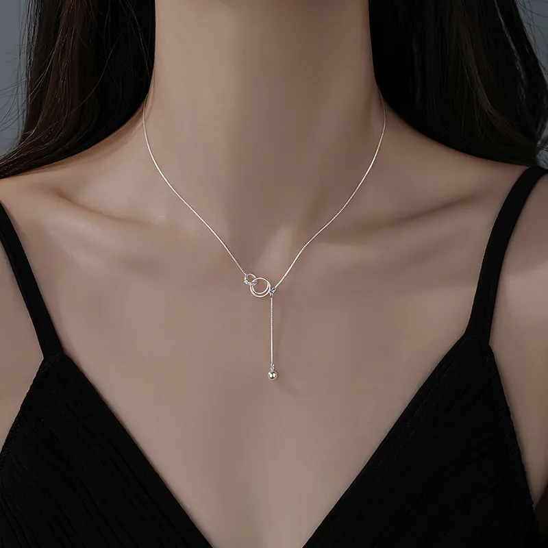 Zocai S925 Silver Necklaces Women's-1
