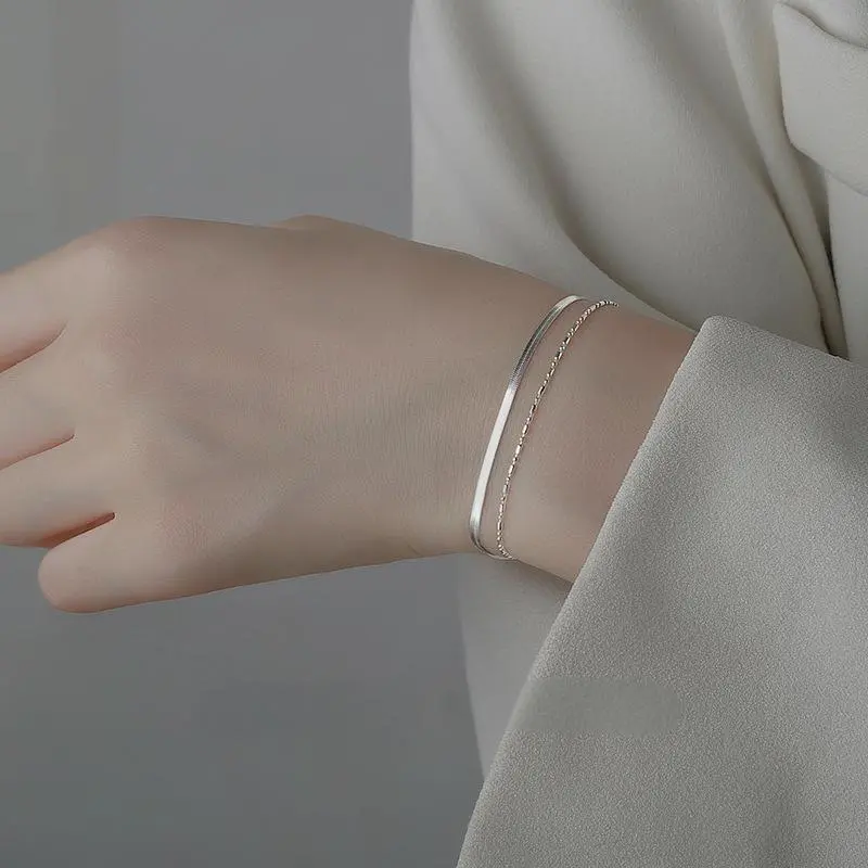 Zocai S925 Silver Bracelets Women's-4
