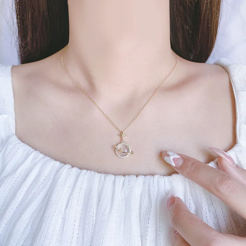 Zocai S925 Silver Necklaces Women's-6