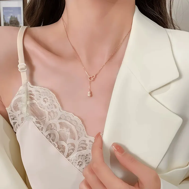 Zocai S925 Silver Necklaces Women's-13