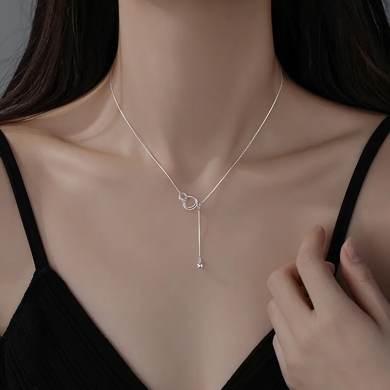Zocai S925 Silver Necklaces Women's-4