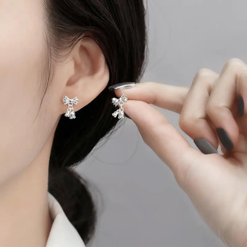 Zocai S925 Silver Stud Earrings Women's-4