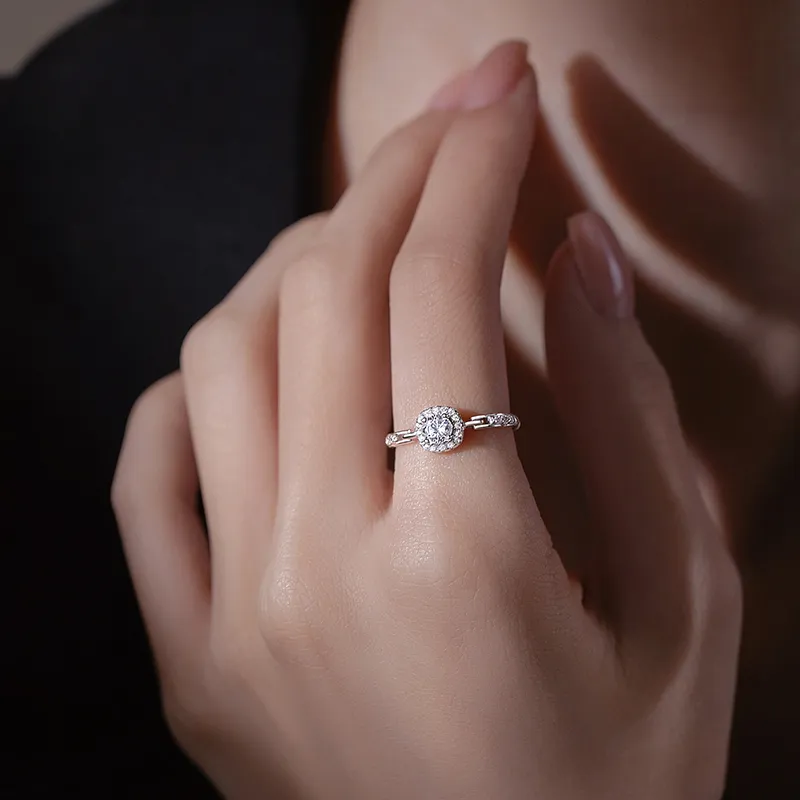 Zocai S925 Silver Rings Women's-4