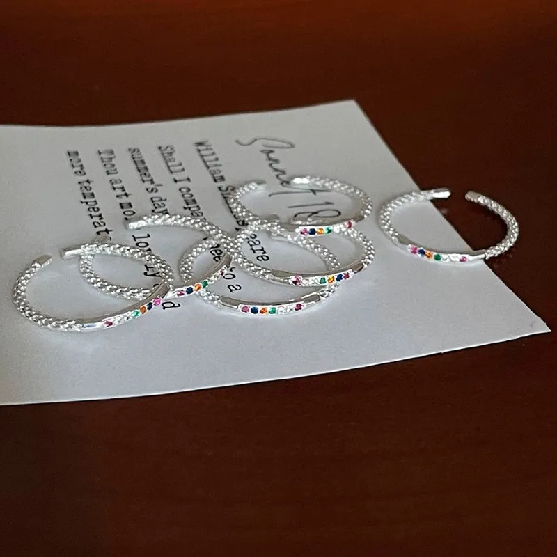 Zocai S925 Silver Rings Women's-4