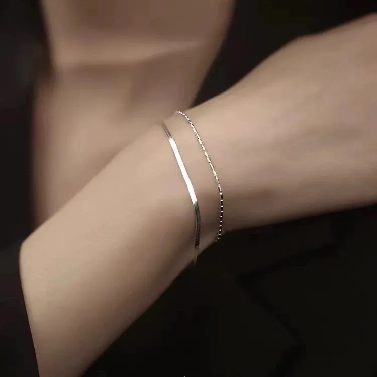 Zocai S925 Silver Bracelets Women's-5