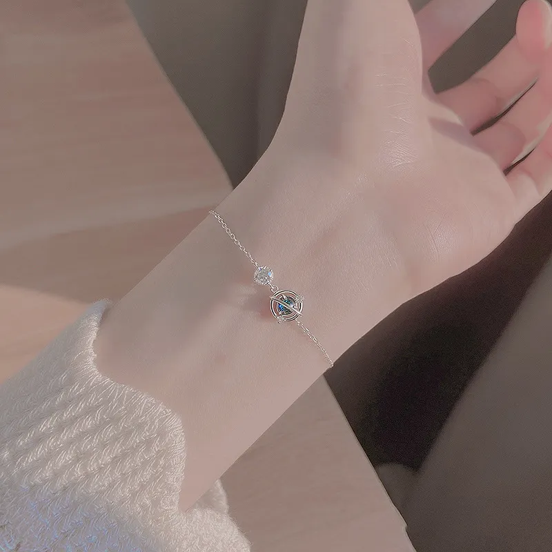 Zocai S925 Silver Bracelets Women's-5