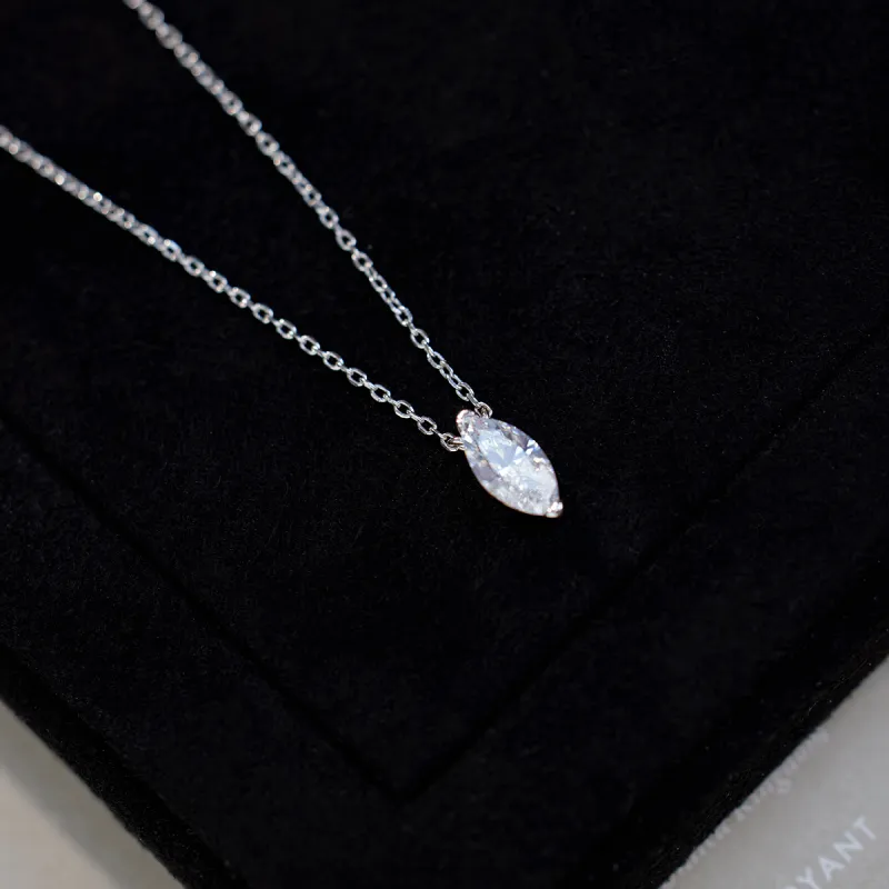Zocai S925 Silver Necklaces Women's-2
