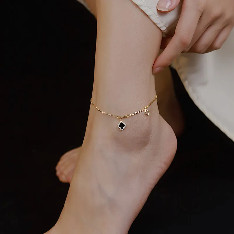 Zocai S925 Silver Anklets Women's-1
