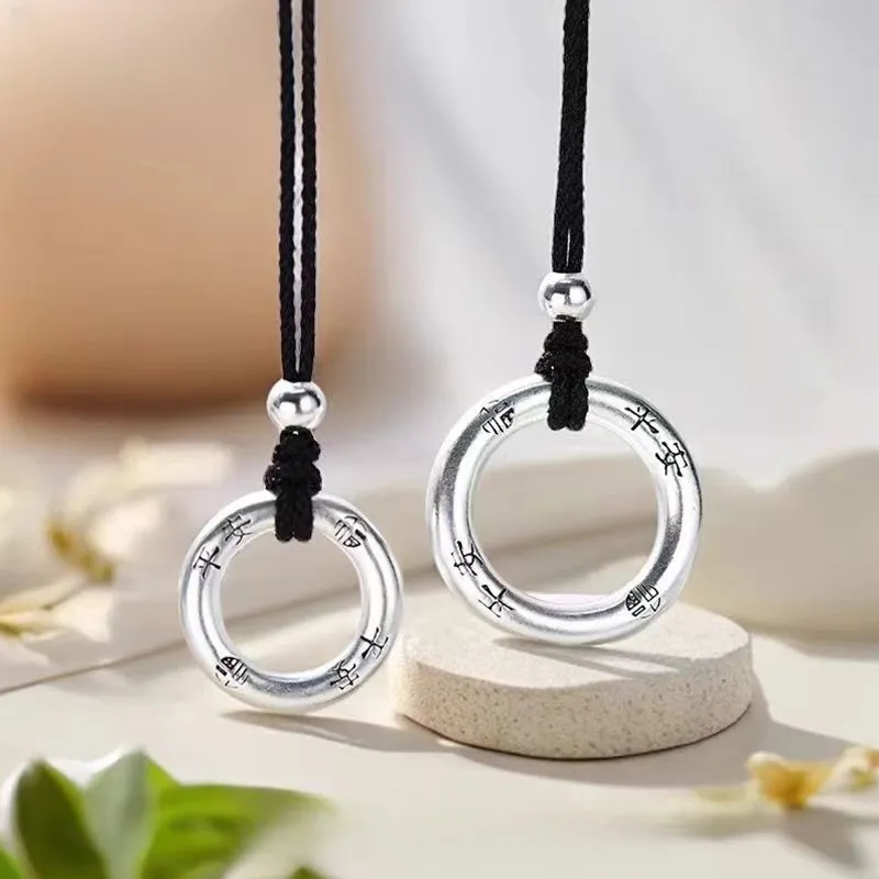 Zocai S999 Fine Silver Pendants Unisex-9