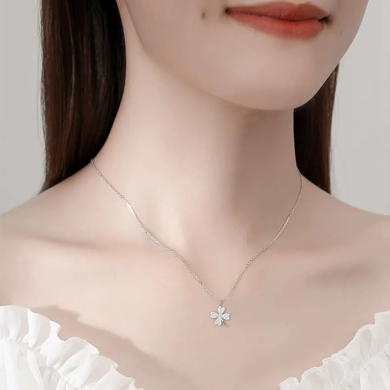 Zocai S925 Silver Necklaces Women's-5