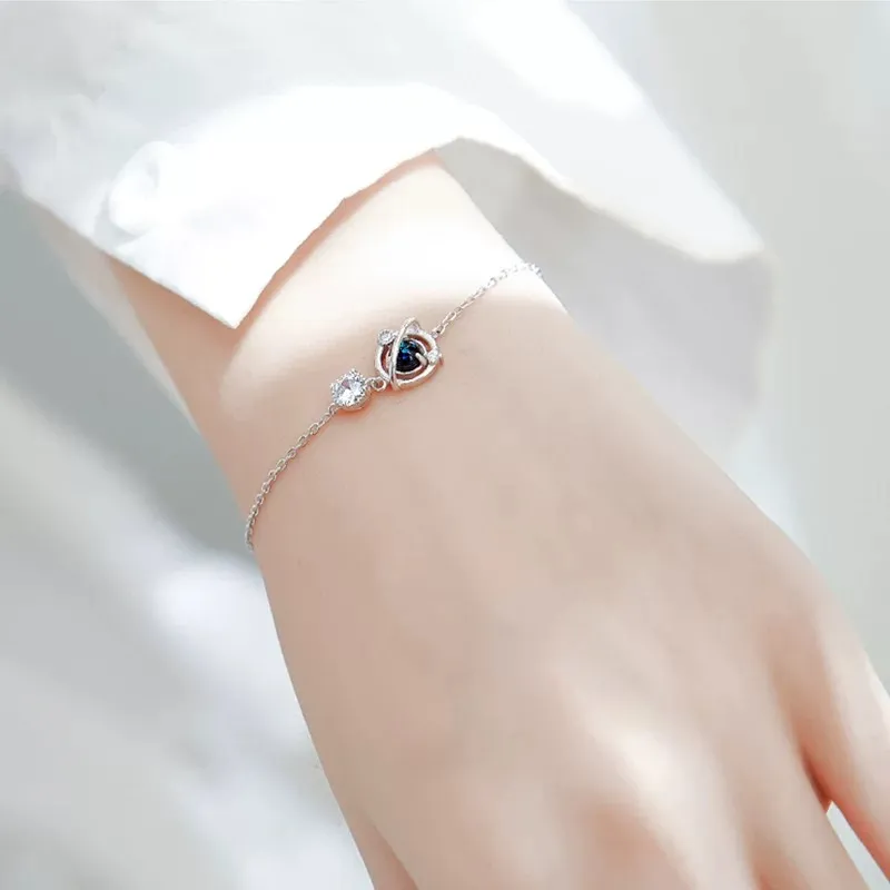 Zocai S925 Silver Bracelets Women's-4
