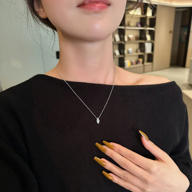 Zocai S925 Silver Necklaces Women's-3