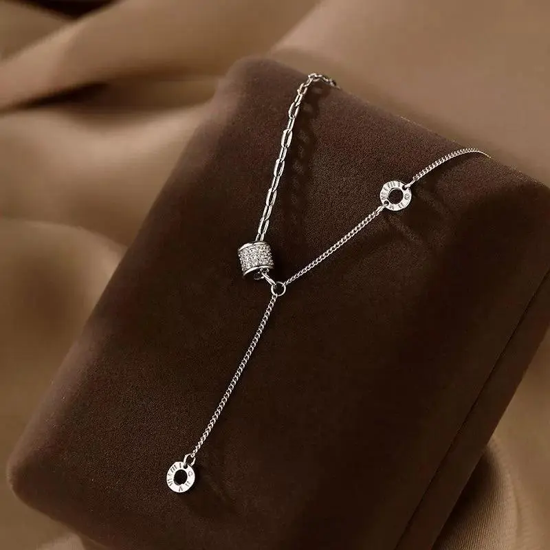 Zocai S925 Silver Necklaces Women's-1
