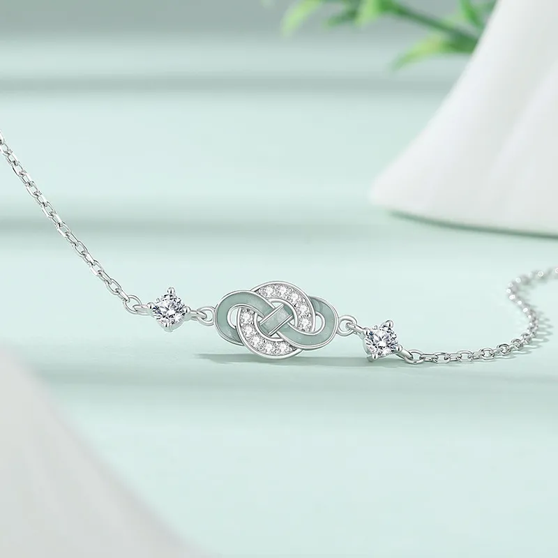 Zocai 925 Sterling Silver Bracelets Women's-2