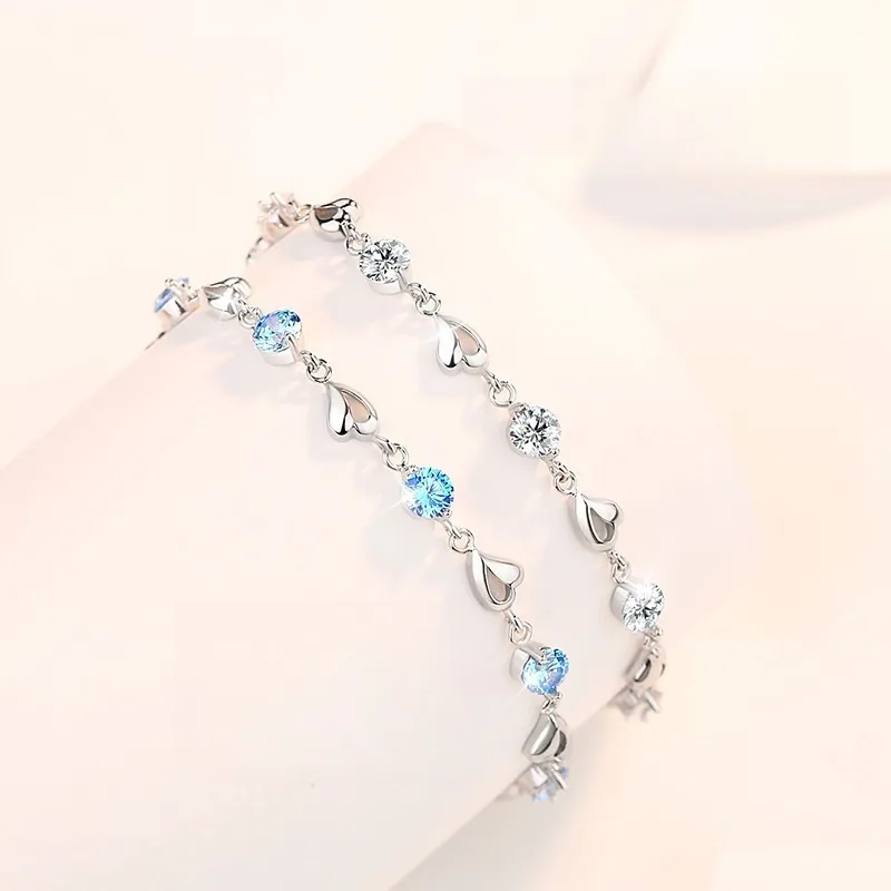 Zocai S999 Fine Silver Pure Silver Bracelets Women's-3