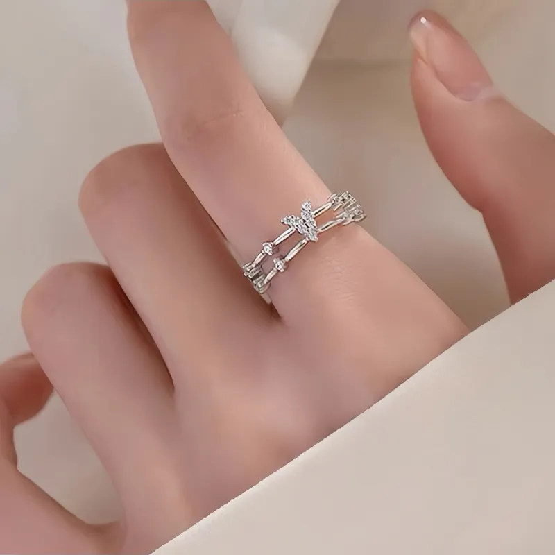 Zocai S925 Silver Rings Women's-2