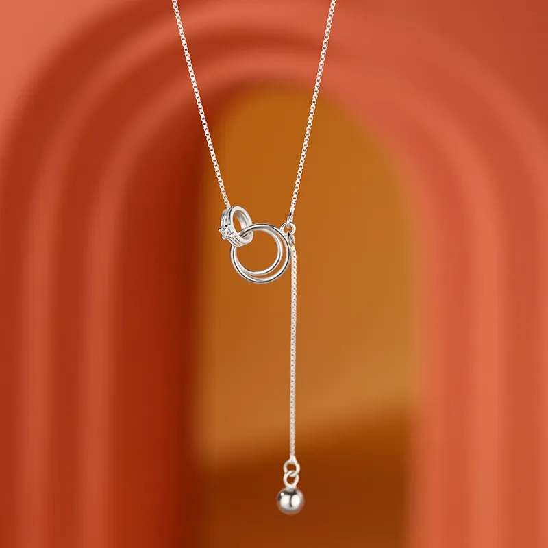 Zocai S925 Silver Necklaces Women's-3