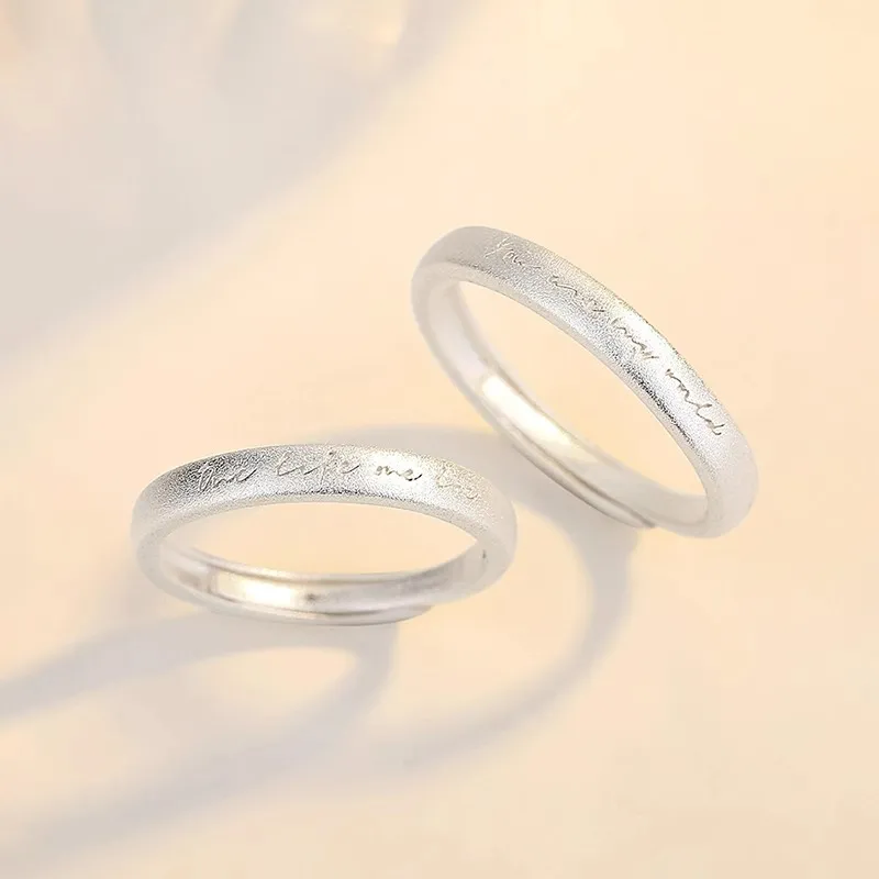 Zocai S999 Fine Silver Rings Unisex-4