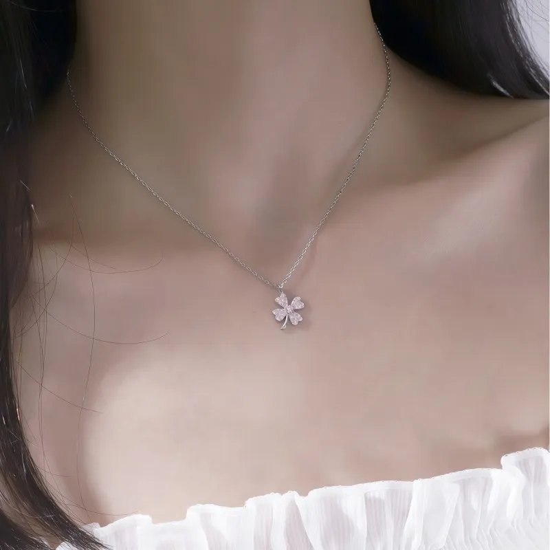 Zocai S925 Silver Necklaces Women's-3
