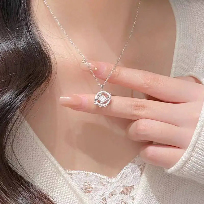 Zocai S925 Silver Necklaces Women's-3