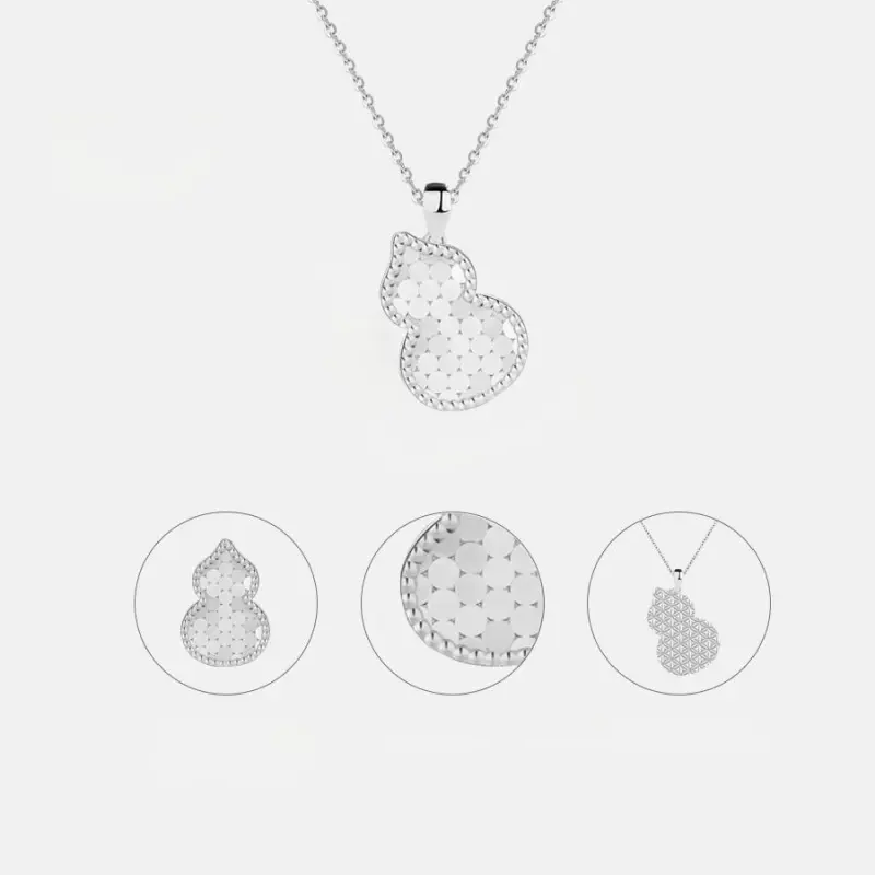 Zocai S925 Silver Necklaces Women's-4