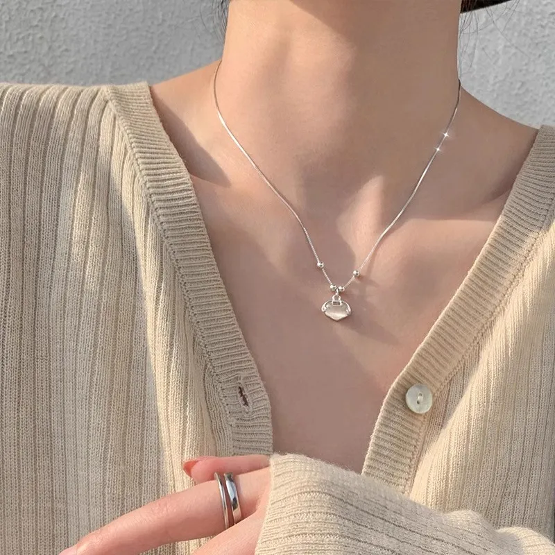 Zocai S925 Silver Necklaces Women's-2
