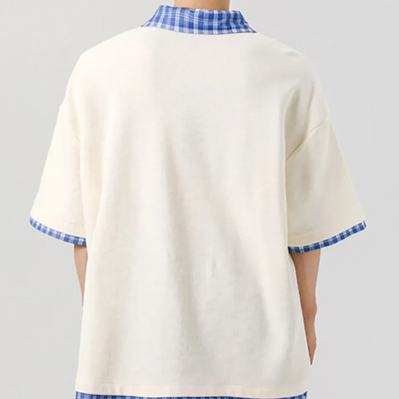 W7H1 T-Shirts Unisex Ecru-1