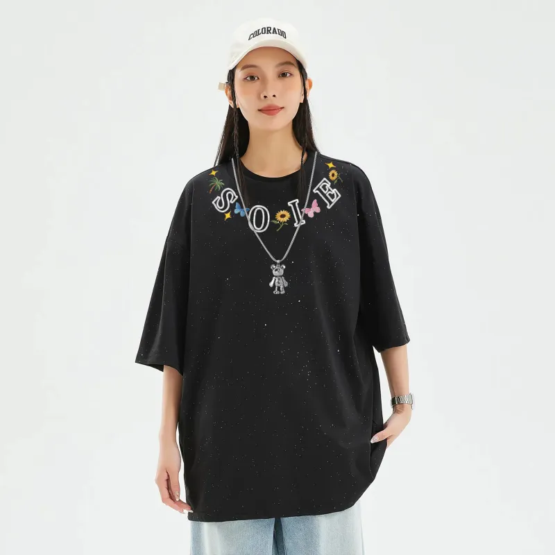 SOIE Short Sleeved T Shirts Unisex-2
