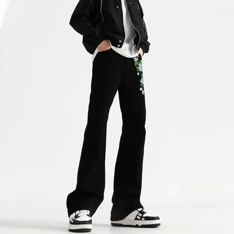 SOIE Jeans Unisex Black-1