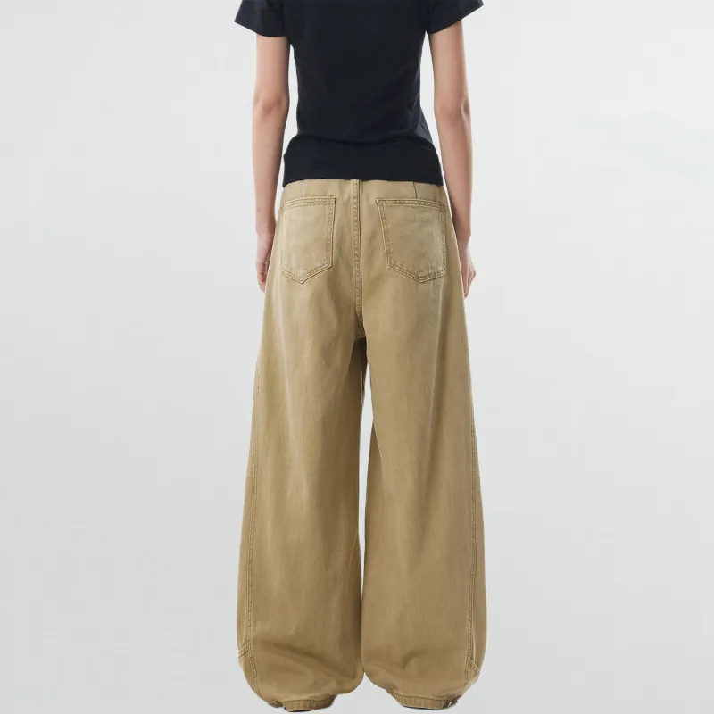 SOIE Jeans Unisex Desert Khaki-4