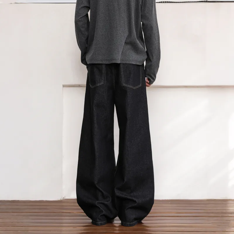 SOIE Jeans Unisex Matte Black-3