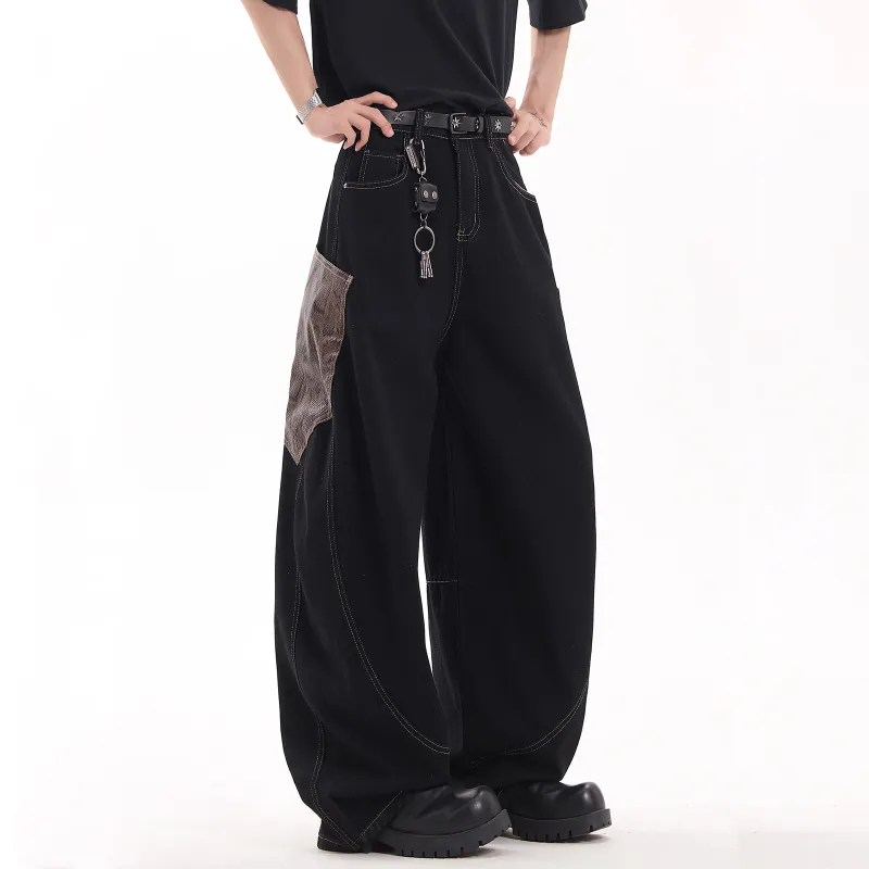 SOIE Jeans Unisex Matte Black-3
