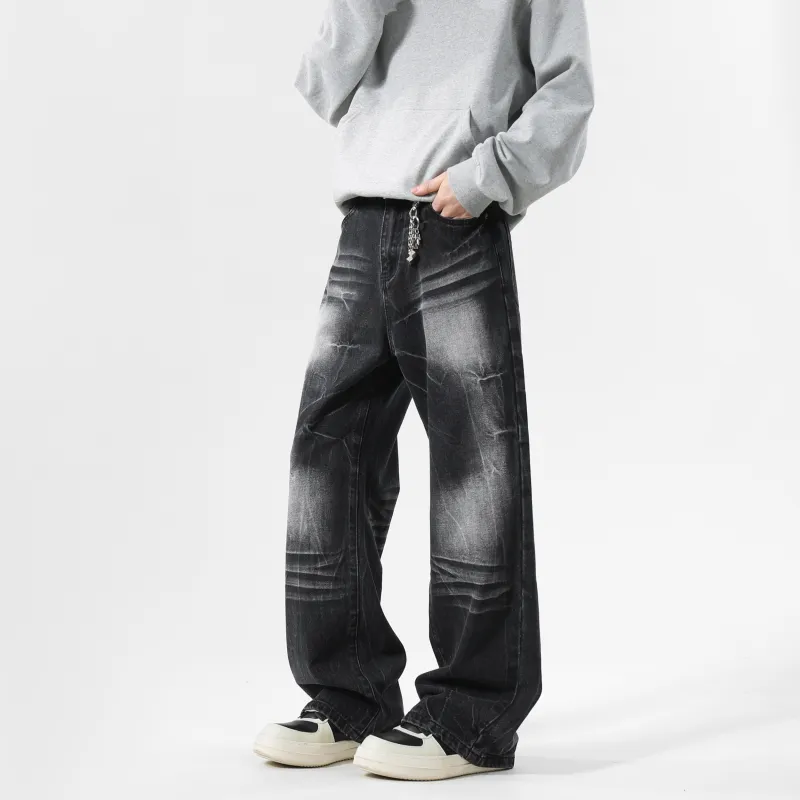 SOIE Jeans Unisex Graphite Black-6