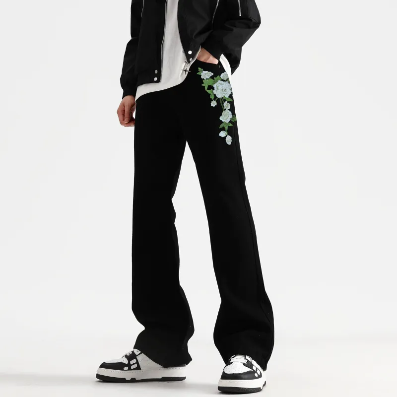 SOIE Jeans Unisex Black-3