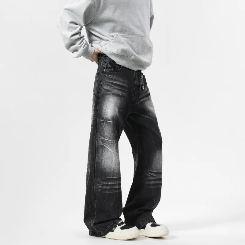 SOIE Jeans Unisex Graphite Black-2