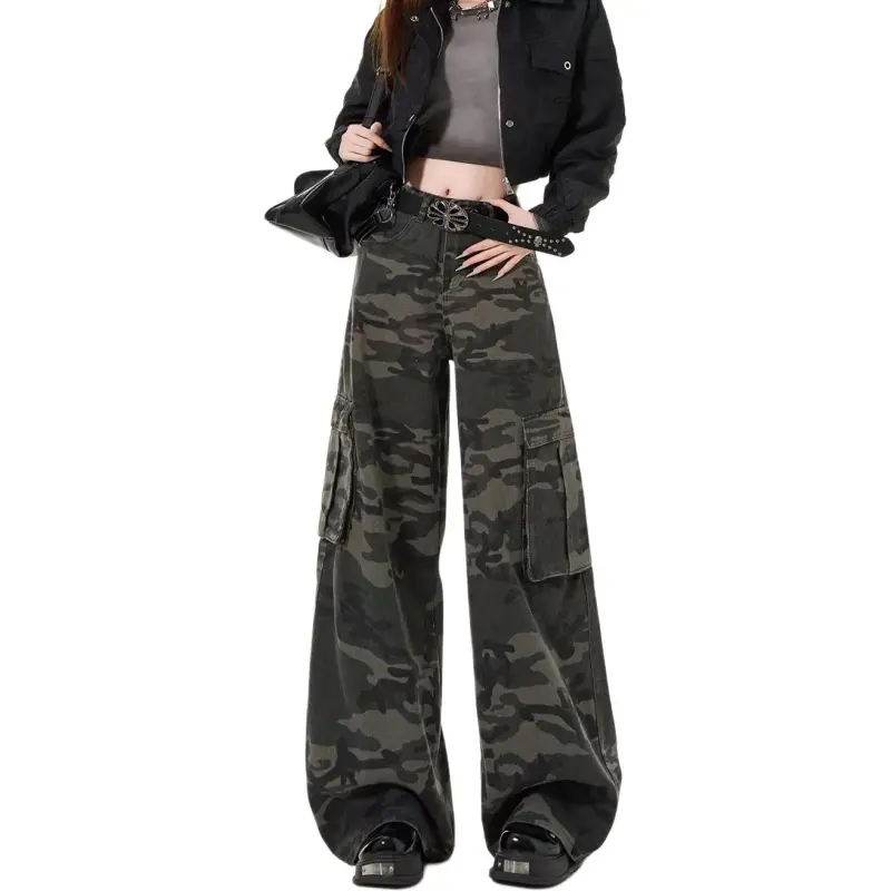 SOIE Jeans Unisex Army Green-1