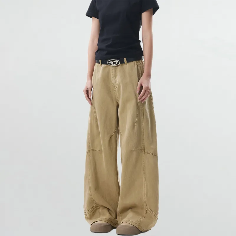 SOIE Jeans Unisex Desert Khaki-3