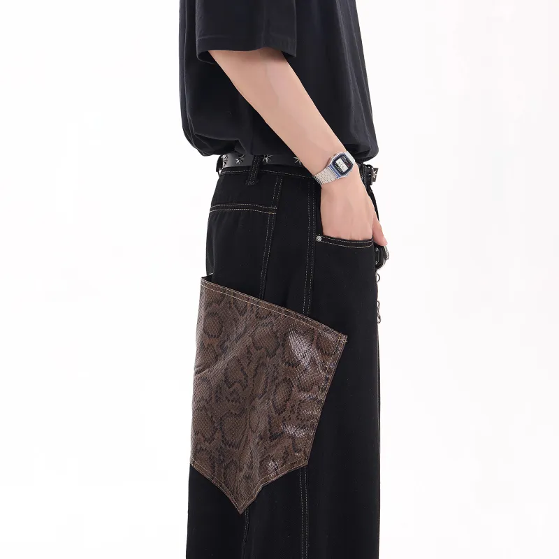 SOIE Jeans Unisex Matte Black-4