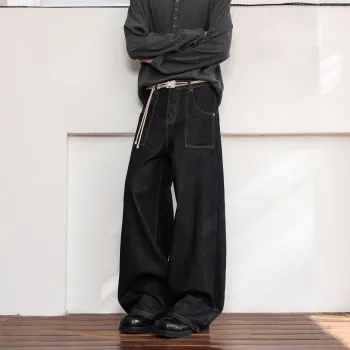 SOIE Jeans Unisex Matte Black