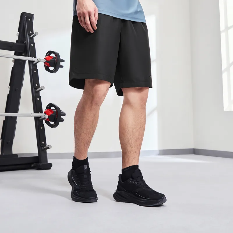 Erke Variety Training Collection Casual Shorts Men's Jet Black-7