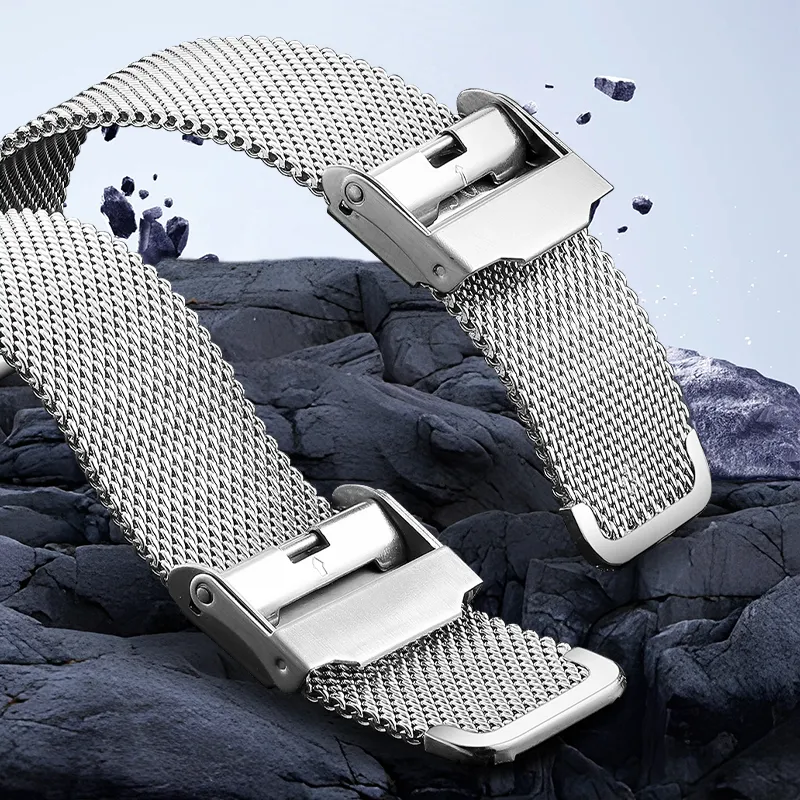 FAIRWHALE Automatic Mechanical Movement Steel Strap Watch Men's Watches White Dial-4