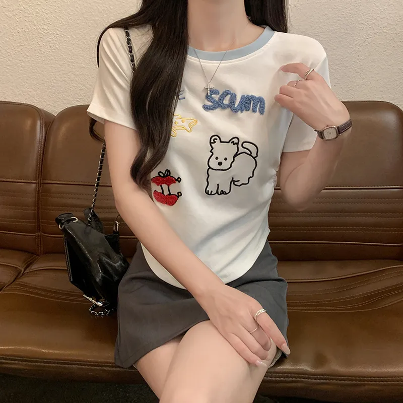 HTHK Set in Sleeve T Shirt Women's-3