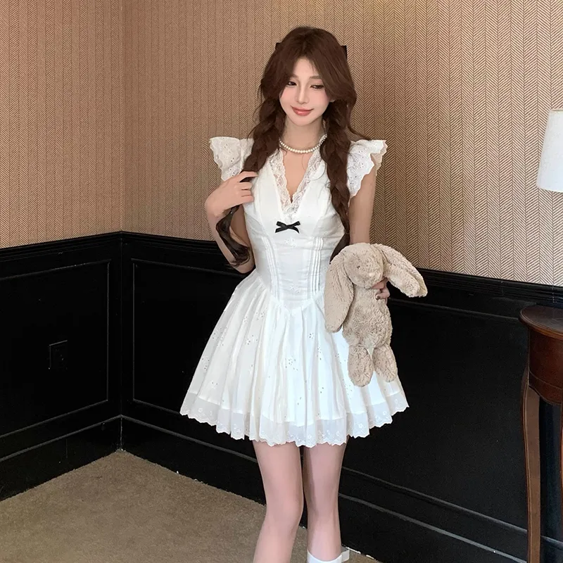 HTHK Short Sleeved Dress Women's-5
