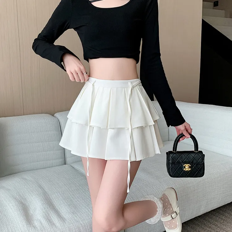 HTHK Casual Short Skirts Women's-9