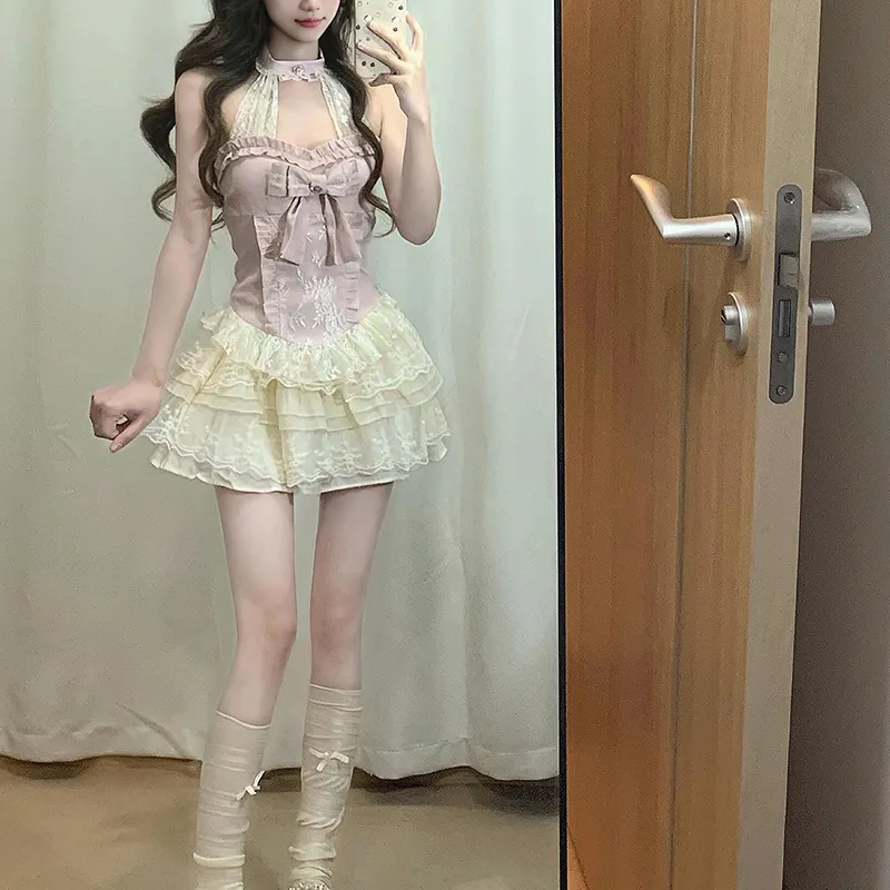 HTHK Two Piece Skirt Sets Women's-3
