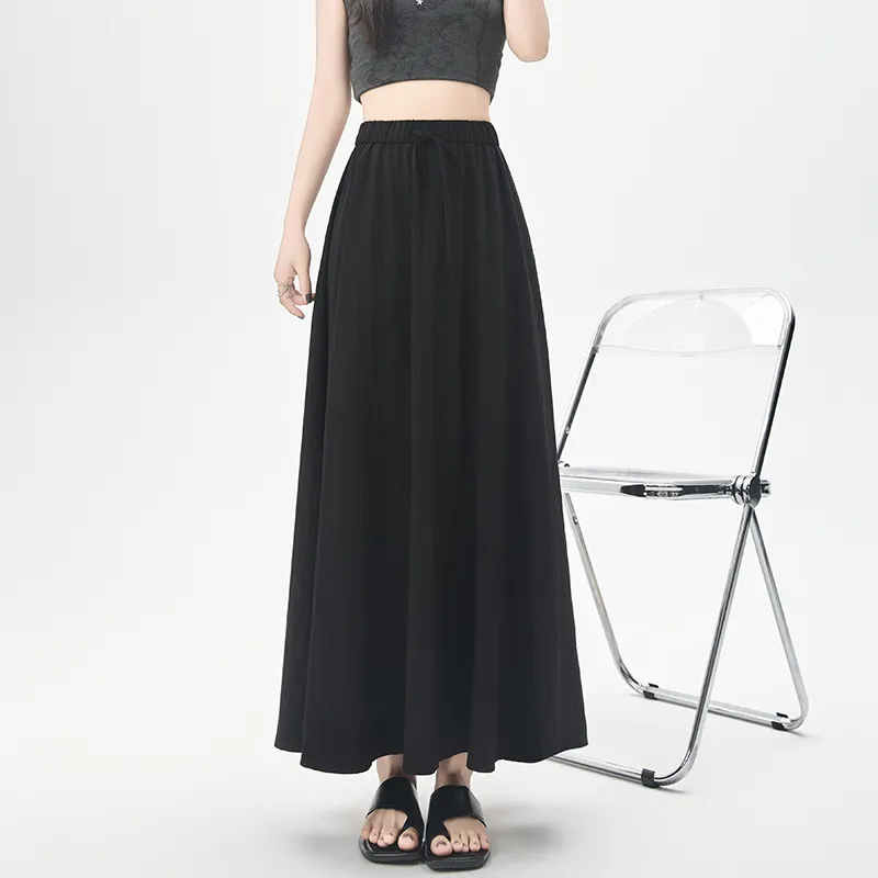 HTHK Casual Long Skirts Women's-8