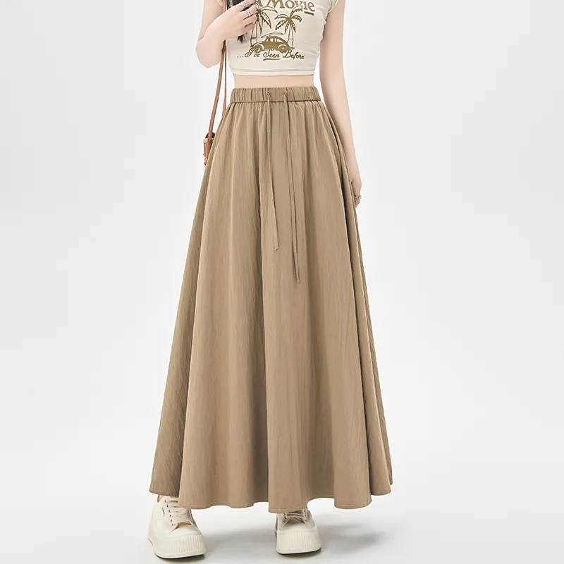 HTHK Casual Long Skirts Women's-2